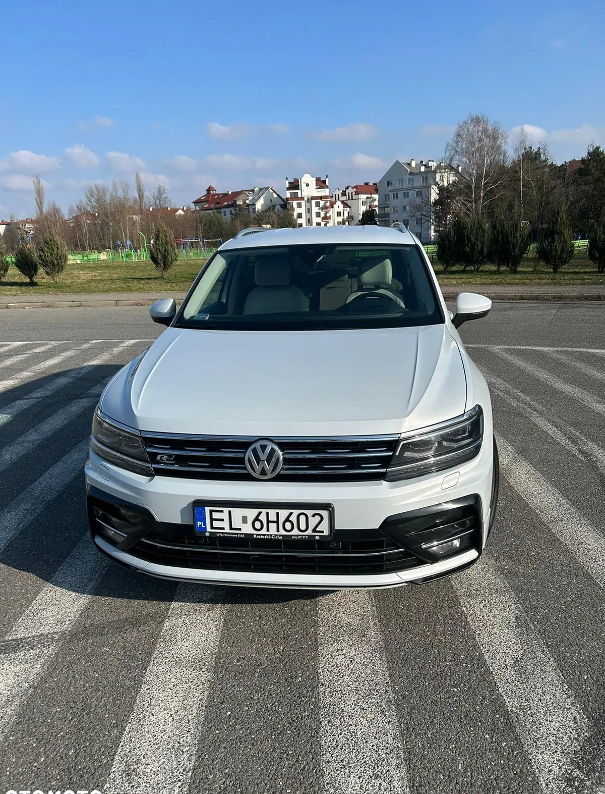 Volkswagen Tiguan cena 119500 przebieg: 177730, rok produkcji 2018 z Łódź małe 37